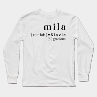 Mila Long Sleeve T-Shirt